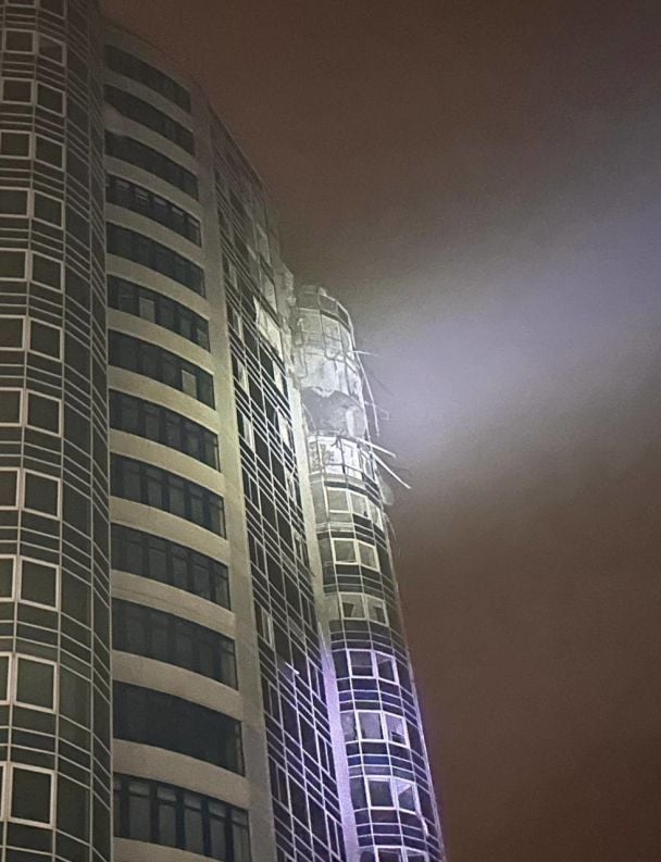 Удар БпЛА по Одесі