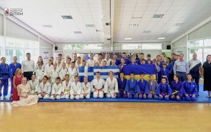 НОК Украины и БФ «Майбутнє – дітям» провели в Греции «Randori» для детей-спортсменов из пострадавших регионов Украины
