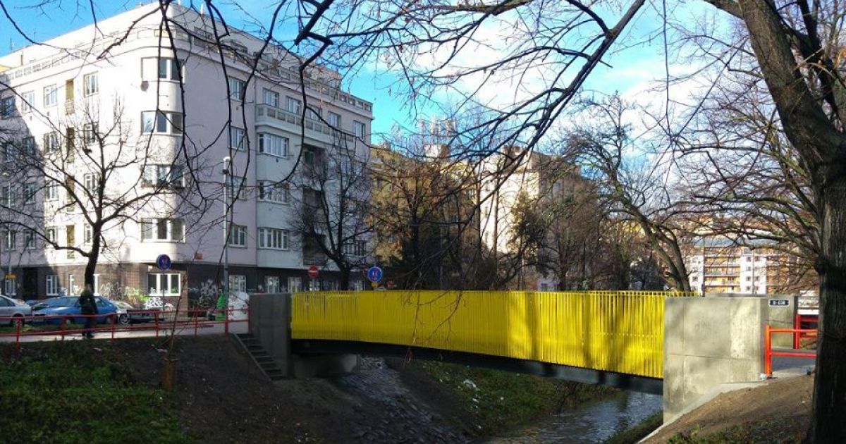 Пешеходный мост в Праге назвали в честь украинца