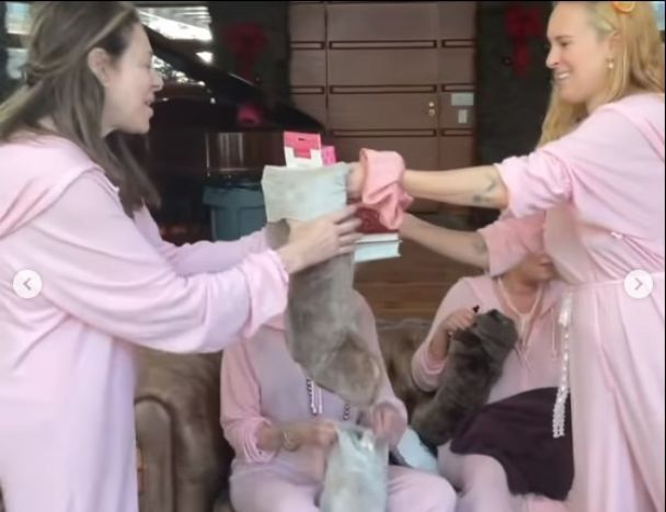 Деми Мур необычно отпраздновала Рождество / © instagram.com/demimoore