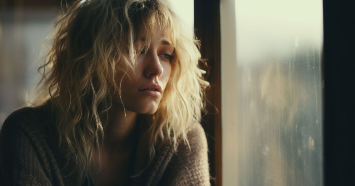 Сумна жінка