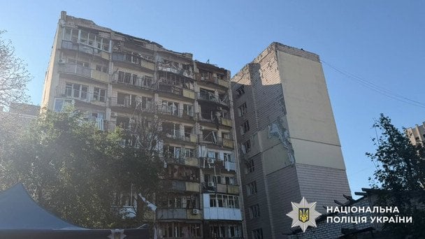 Атака по Киеву 20 августа — последствия / © Национальная полиция Украины