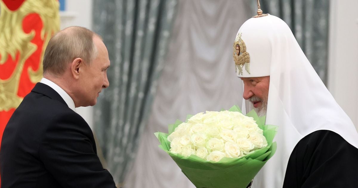 Володимир Путіні патріарх Кирило.