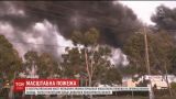 Небо над Мельбурном затягнуло токсичним димом через пожежу на складах