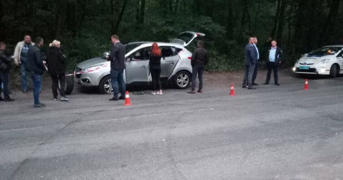 Розбійний напад у Святошинському районі Києві_6 / © Facebook/Оксана Блищик