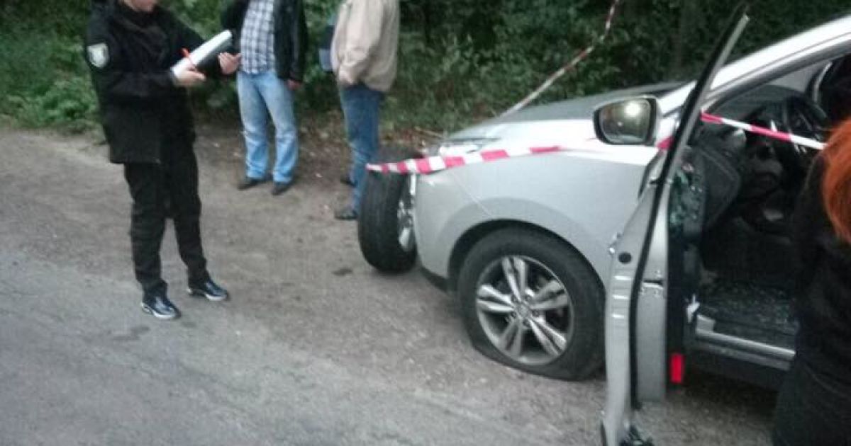 Розбійний напад у Святошинському районі Києві_8 / © Facebook/Оксана Блищик