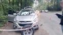 У поліції показали фото і розповіли подробиці зухвалого розбійного нападу на підприємця у Києві