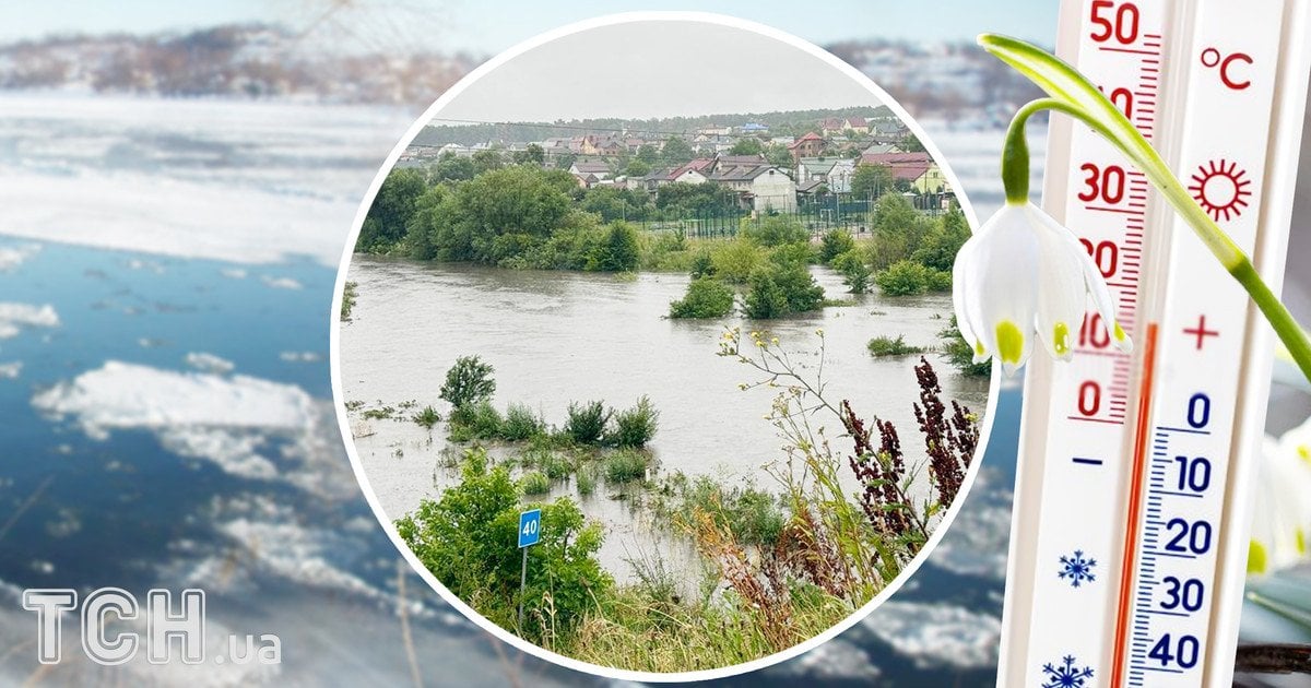 Городам Украины грозит паводок