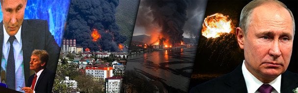 "Вулкан" в Туапсе виходить з-під контролю Кремля: зачепило навіть Путіна, росіяни на межі "бунту" (фото, відео)