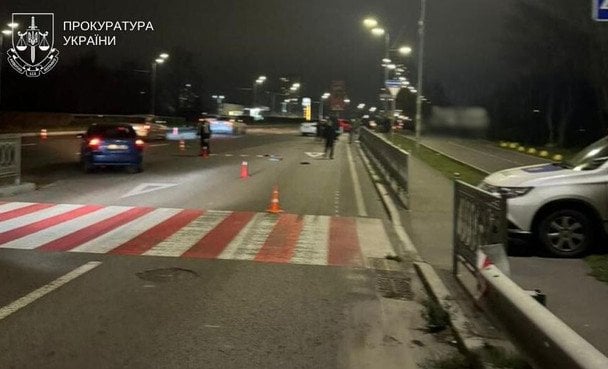 Пьяный водитель сбил насмерть ребенка на переходе / © Киевская городская прокуратура