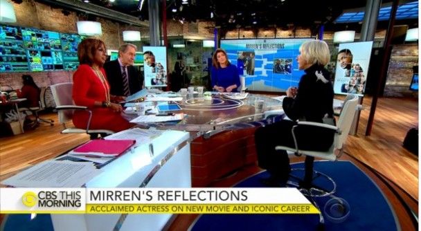 Хеллен Міррен на шоу CBS This Morning / © CBS This Morning