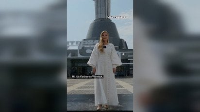 Зірка Голлівуду Кетрін Винник у День прапора приїхала до України та зробила важливу заяву