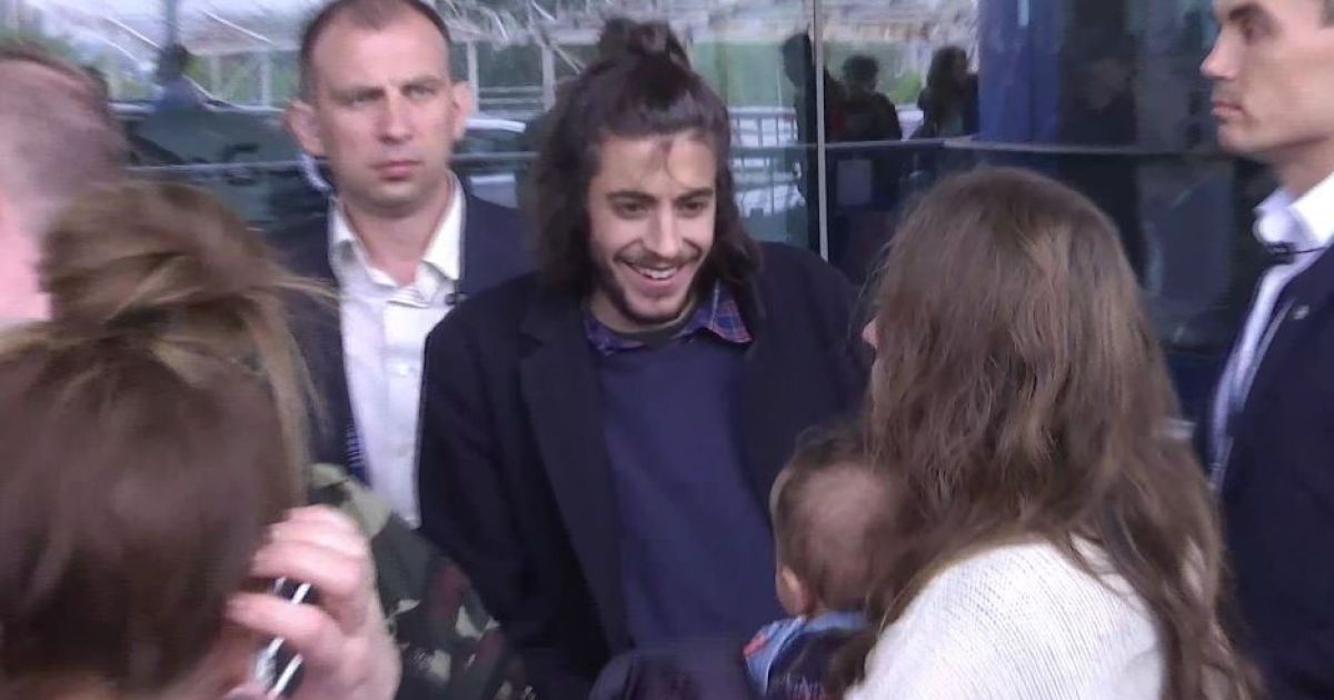 Победитель "Евровидения-2017" Сальвадор Собрал в Борисполе / © ТСН