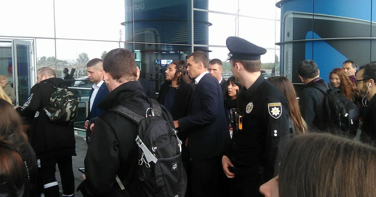 Победитель "Евровидения-2017" Сальвадор Собрал в Борисполе / © ТСН.ua