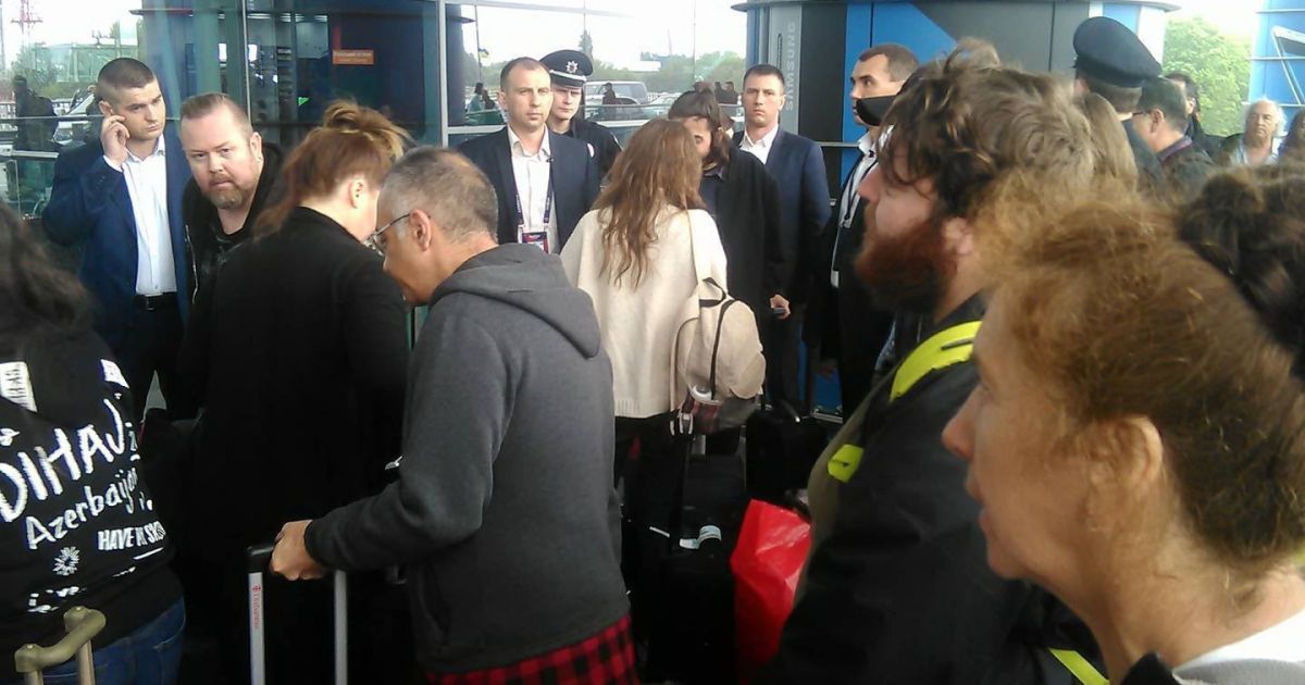 Победитель "Евровидения-2017" Сальвадор Собрал в Борисполе / © ТСН.ua