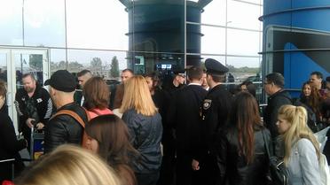 Переможець "Євробачення-2017" Сальвадор Собрал у Борисполі / © ТСН.ua