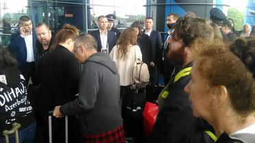 Переможець "Євробачення-2017" Сальвадор Собрал у Борисполі / © ТСН.ua