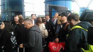 Переможець "Євробачення-2017" Сальвадор Собрал у Борисполі / © ТСН.ua