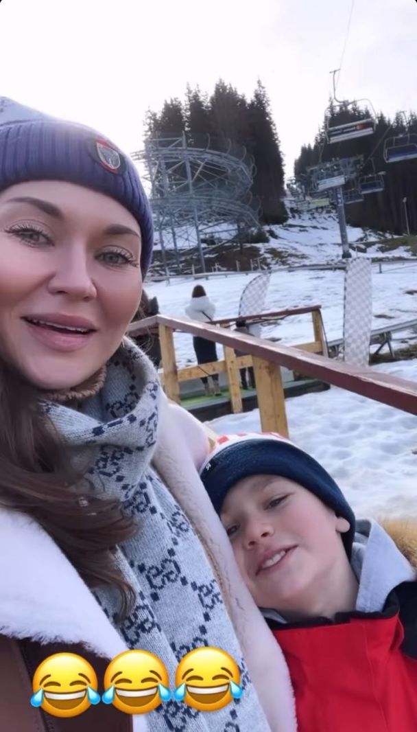 Анна Саливанчук на отдыхе в Карпатах / © instagram.com/salivanchuk.anna