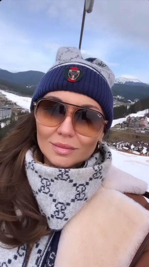 Анна Саливанчук на отдыхе в Карпатах / © instagram.com/salivanchuk.anna