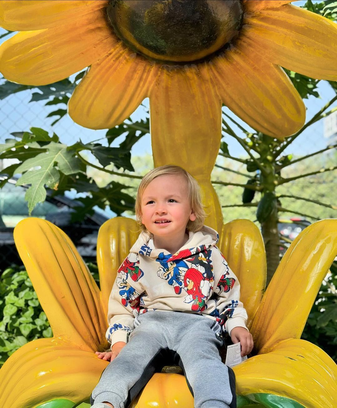 Василиса Фролова с сыном / © instagram.com/vasyafrolova