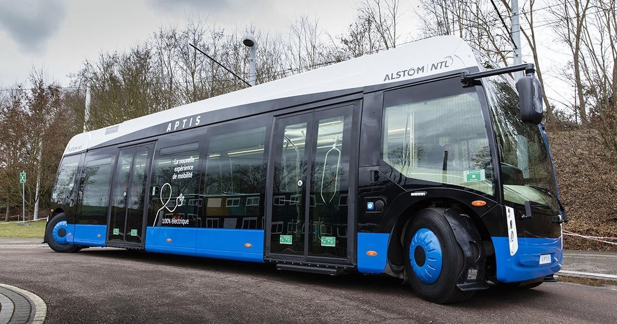 Французы представили инновационный автобус Aptis