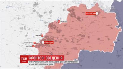 Пятеро военных получили ранения в результате обстрела боевиков