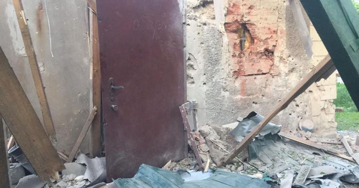 обстріл авдіївки_3 / © facebook.com/Вячеслав Аброськин