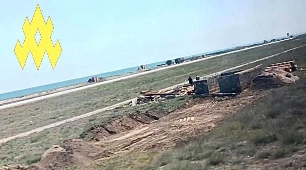 Россияне готовятся к высадке украинского десанта в Крыму / © Telegram / Движение "АТЕШ"