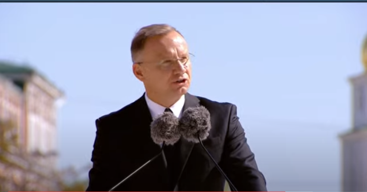 Анджей Дуда в Киеве