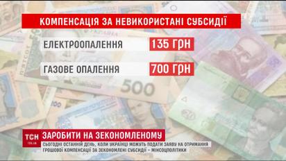 До 1 вересня можна подати заяву на отримання грошової компенсації за зекономлені субсидії