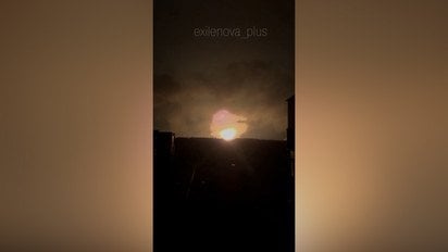 Атаку дронів на підстанцію та комбінат в Алчевську зняли на відео