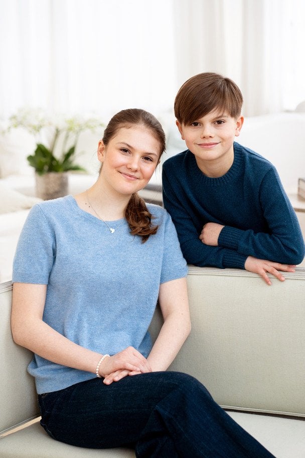 Принцесса Эстель и принц Оскар / фото: Sara Friberg/The Royal Court of Sweden