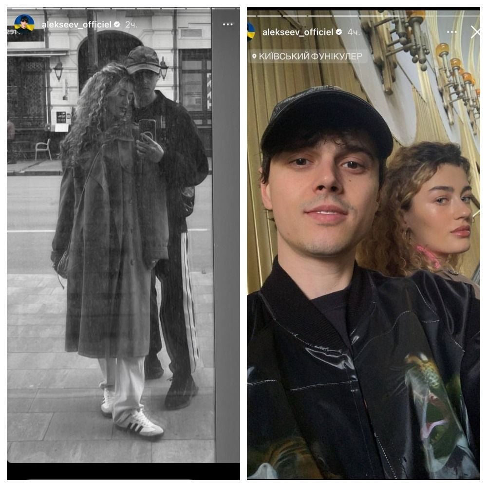 АЛЕКСЕЕВ и Ульяна Синецкая / © instagram.com/alekseev_officiel