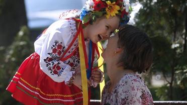 Мегамарш вышиванок в Киеве / © УНИАН