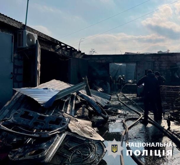 Пожежа в Києві 27 лютого / © Поліція Києва / Facebook