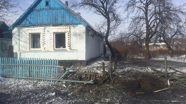 авдіївка після обстрілу_2 / © facebook.com/Вячеслав Аброськін