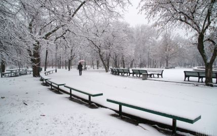 Зима на пороге. Украину на выходных укроет 25-сантиметровый слой снега