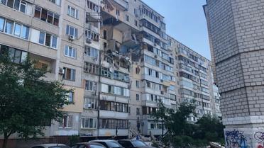 вибух київ дснс / © ГУ ГСЧС в Киеве