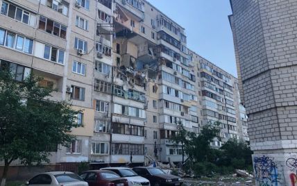 Взрыв в многоэтажке в Киеве: разрушены перекрытия между пятью этажами - ГСЧС