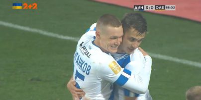 Динамо – Александрия – 3:0. Видео гола Владимира Шепелева (88')