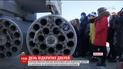 Легендарные украинские летчики провели школьникам экскурсию военной частью
