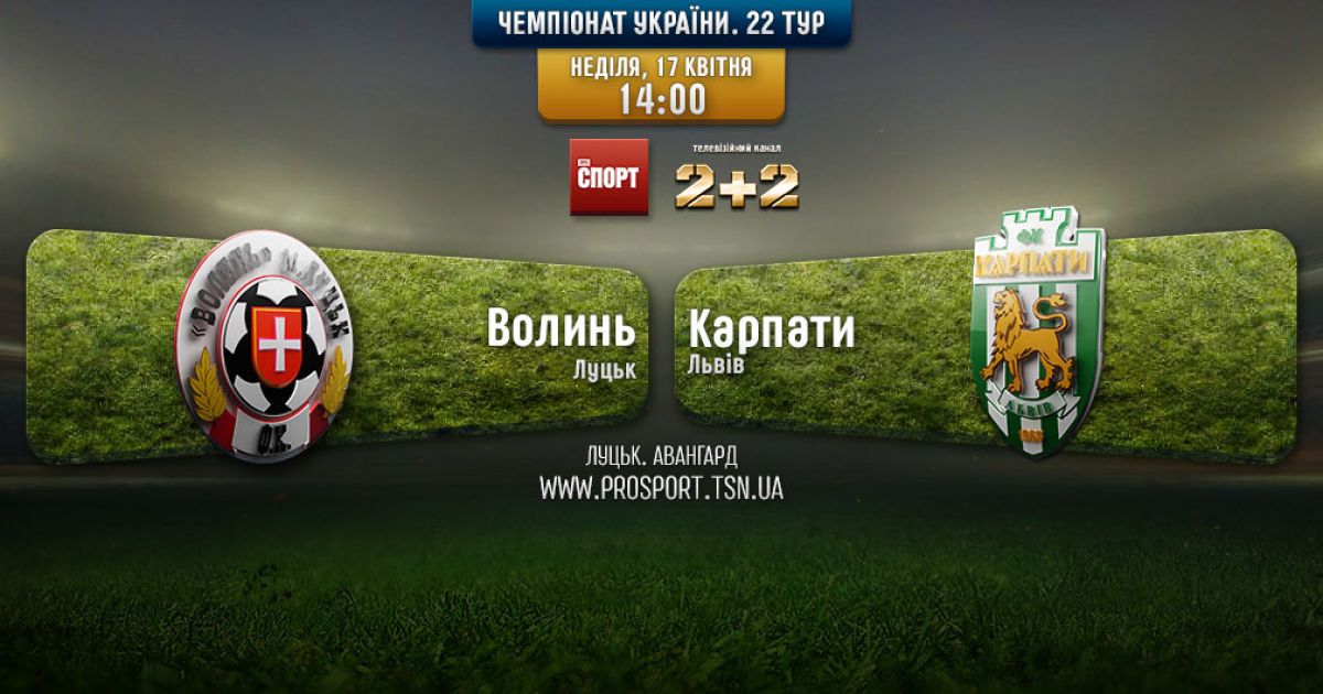 Волынь - Карпаты - 0:0. Видео матча