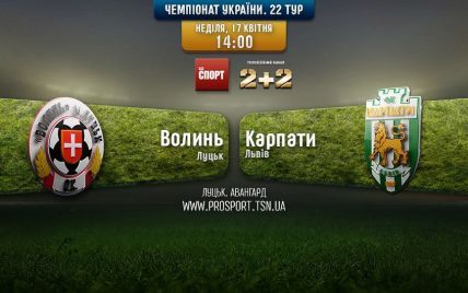 Волинь - Карпати - 0:0. Відео матчу