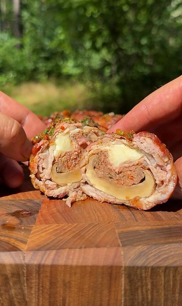 Грибні BBQ-бомби з моцарелою tiktok.com/@kubfood