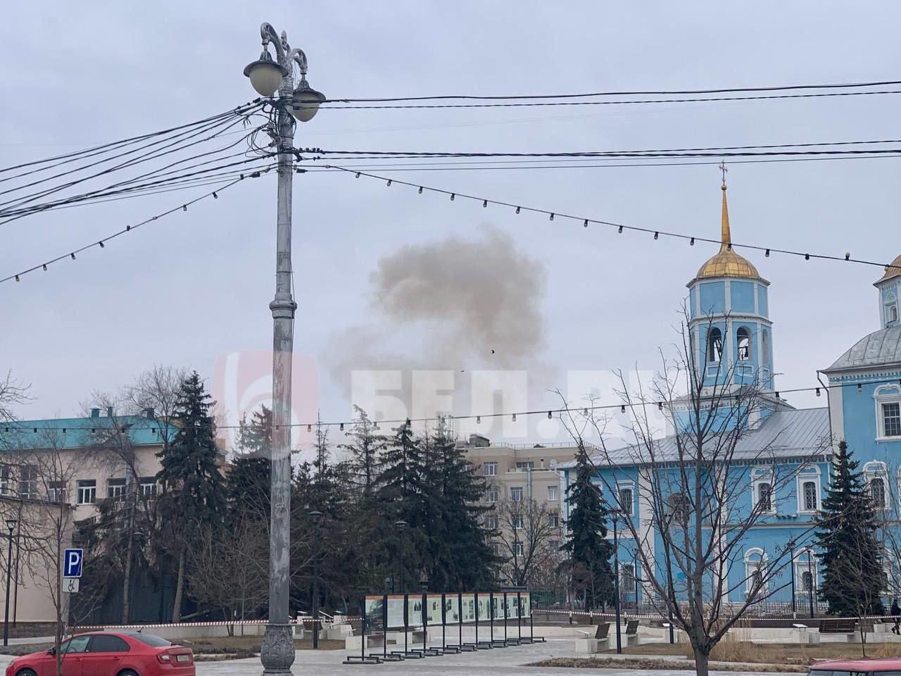 Беспилотник атаковал ФСБ в Белгороде — фото, видео ТСН новости 1+1 — Мир