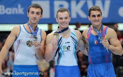 Украинский гимнаст Верняев завоевал две медали чемпионата Европы