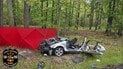 Двое украинцев погибли в страшном ДТП в Польше Фото: OSP OPALENICA