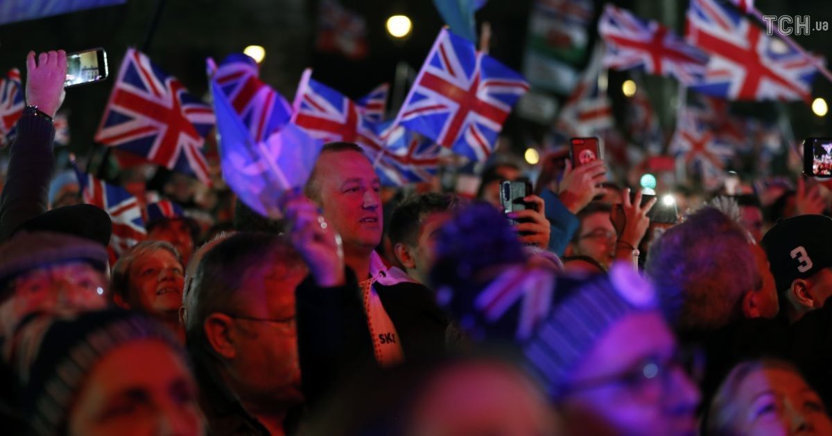 Британці святкують вихід з ЄС, Brexit_2 / © Associated Press