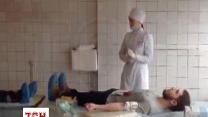 В Днепропетровске сотни граждан сдают кровь для раненых